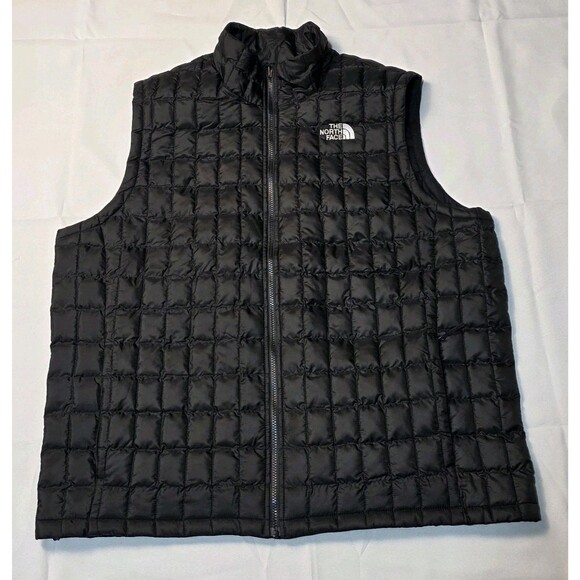 The North Face Other - New The North Face Men’s Black Vest QUILTED Puffer Circular Design Men's Sz 2XL